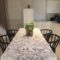 Handmade tableclothe with crochet for big dinning tables